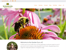 Tablet Screenshot of gardenguruaz.com